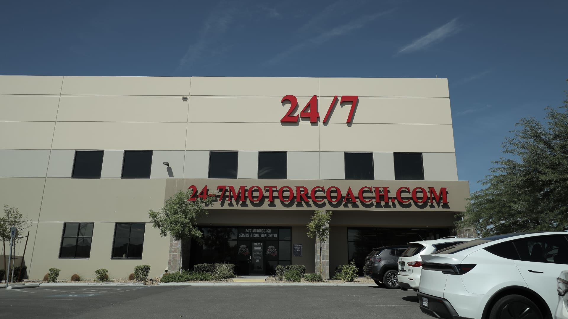 24/7 Motorcoach Service Center facility exterior